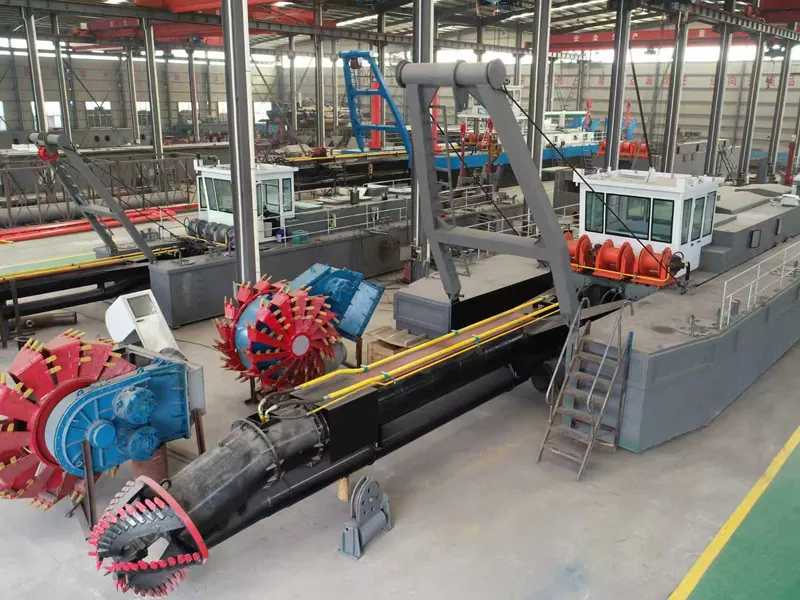 Tin Dredger Ship